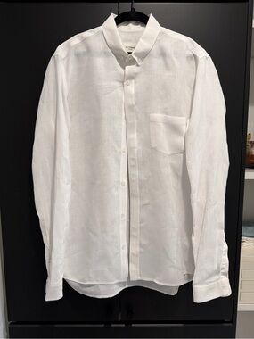 Sezane October Men's Linen Shirt - size Large